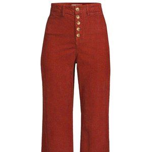 MARINE LAYER Bridget Corduroy Pants High Waisted & Cropped